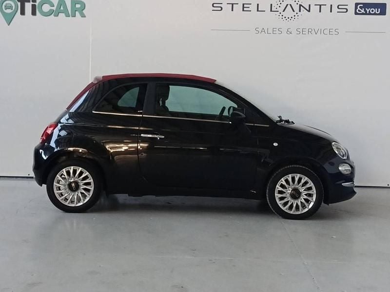 Usado Fiat 500 Red 70 HP (51 kW) 2023 Preto Cabrios