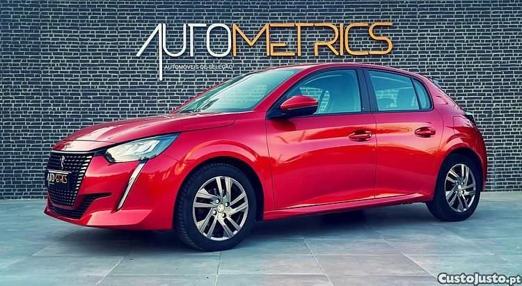 Vermelho Usado 2021 Peugeot 208 Active Citadino | € 16.900 (Preço justo) - Imagem 1/1