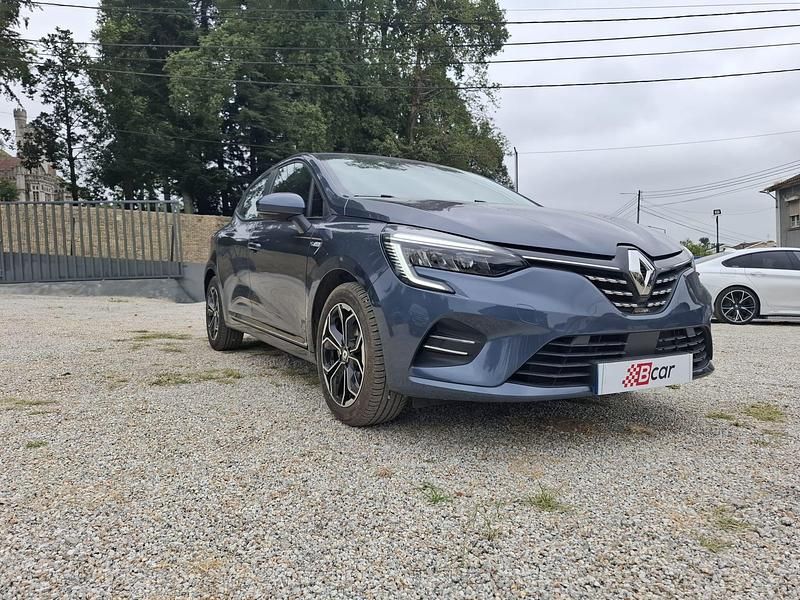Cinza Usado 2022 Renault Clio V Techno | € 16.500 (Preço justo) - Imagem 1/4