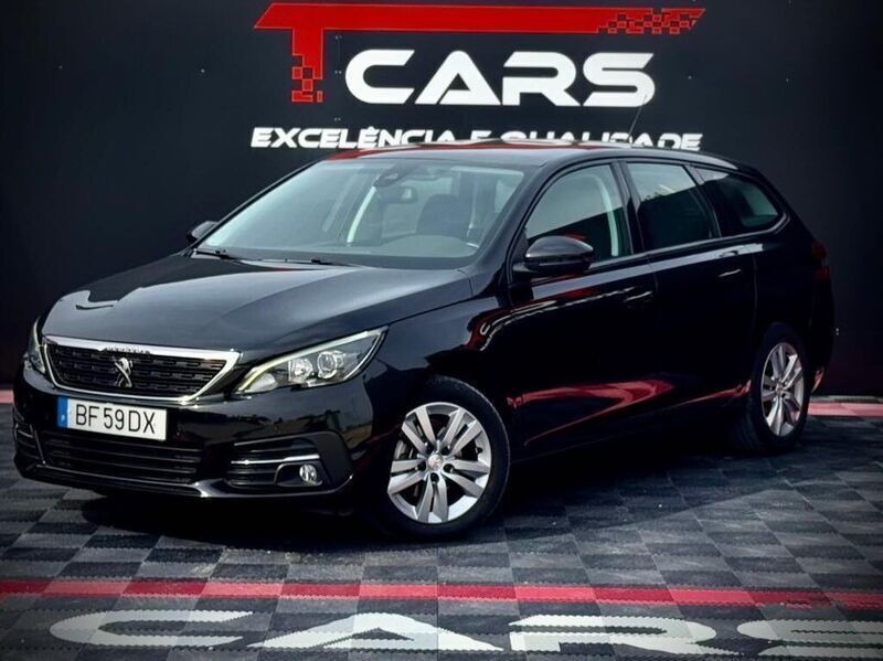 Preto Usado 2019 Peugeot 308 Style Carrinha | € 16.900 (Caro) - Imagem 1/4
