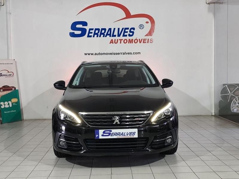 Usado Peugeot 308 SW 120 HP (88 kW) 2018 Preto Carrinha