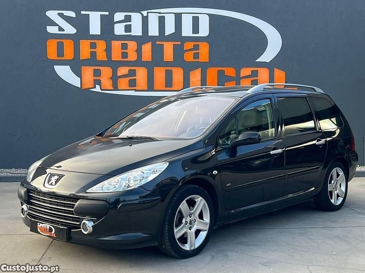 Preto Usado 2005 Peugeot 307 Premium Carrinha | € 5.850 - Imagem 1/1