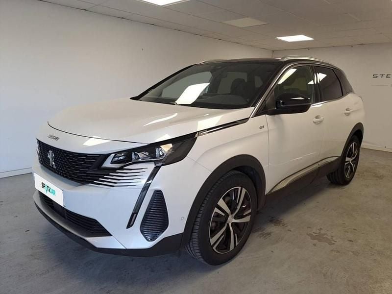 Branco Usado 2021 Peugeot 3008 GT SUV | € 20.990 (Preço justo) - Imagem 1/4
