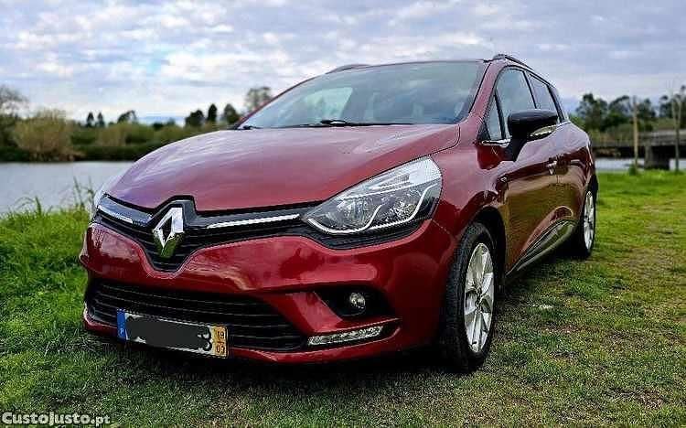Usado Renault Clio GrandTour 90 HP (66 kW) 2019 Vermelho Carrinha