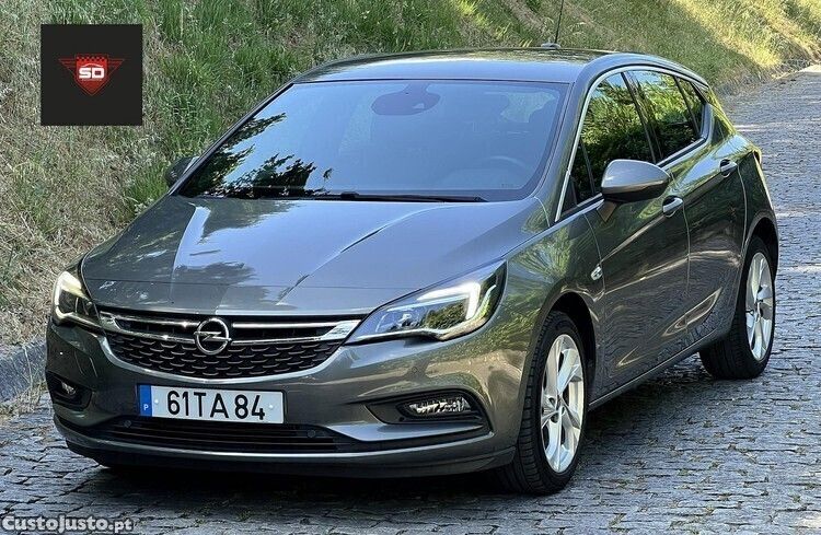 Cinza Usado 2017 Opel Astra Edition Citadino | € 12.850 (Preço justo) - Imagem 1/1