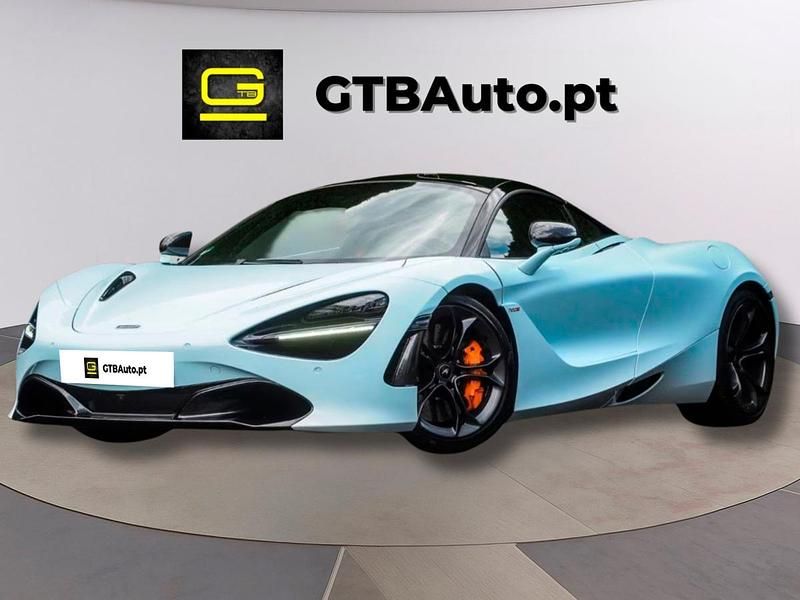 Azul Usado 2020 McLaren 720S | € 219.000 - Imagem 1/4
