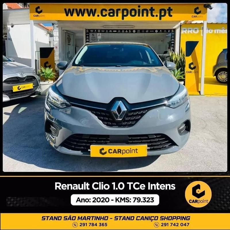 Cinzento Usado 2020 Renault Clio V Intens Citadino | € 16.900 (Preço elevado) - Imagem 1/4