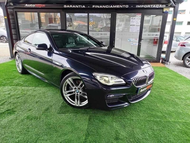 Usado BMW 640 313 HP (230 kW) 2015 Azul escuro Coupé