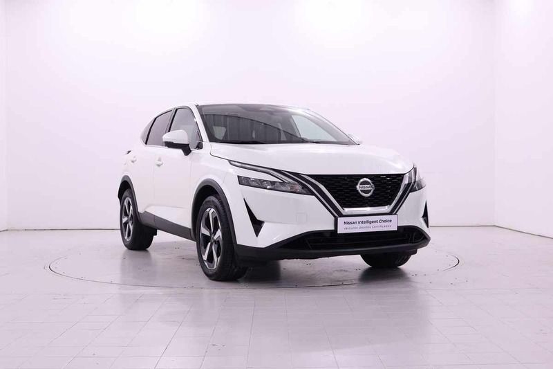 Branco pérola Usado 2022 Nissan Qashqai N-Connecta SUV | € 26.100 (Preço elevado) - Imagem 1/4