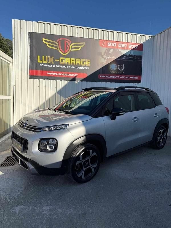 Cinzento Usado 2018 Citroën C3 Aircross SUV | € 15.750 (Preço justo) - Imagem 1/4