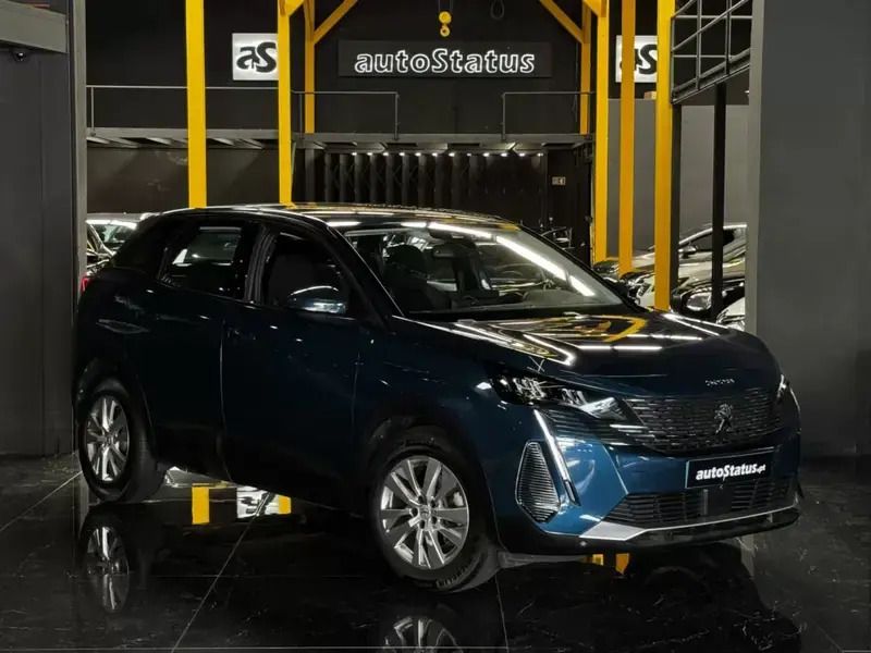 Azul Usado 2021 Peugeot 3008 Active SUV | € 22.490 (Preço elevado) - Imagem 1/4