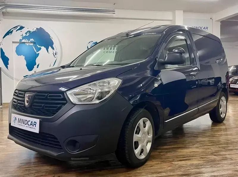 Azul Usado 2020 Dacia Dokker Van | € 13.980 - Imagem 1/4