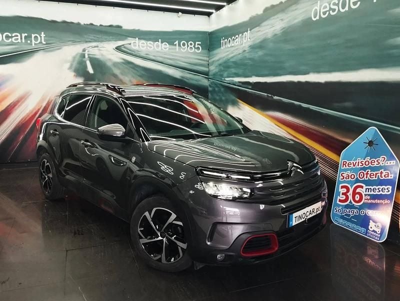 Cinzento Usado 2022 Citroën C5 Aircross SUV | € 19.499 (Bom preço) - Imagem 1/4