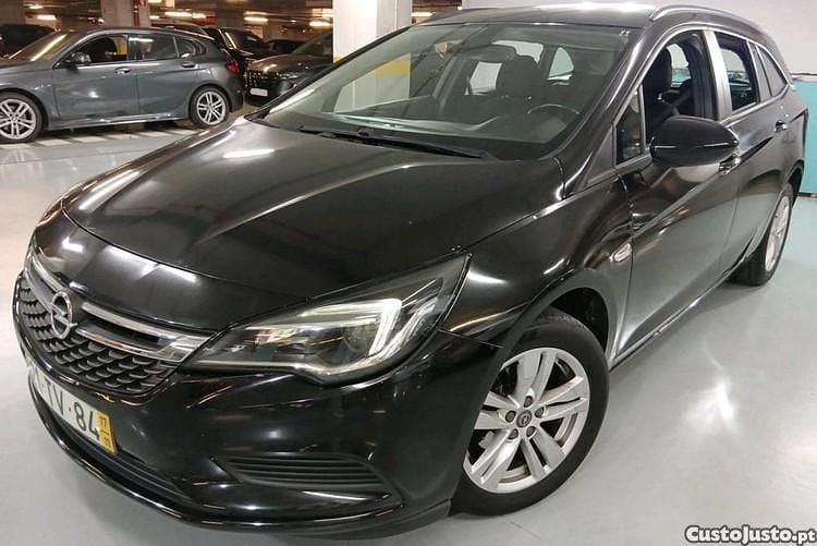 Preto Usado 2017 Opel Astra Business Carrinha | € 9.999 (Bom preço) - Imagem 1/1