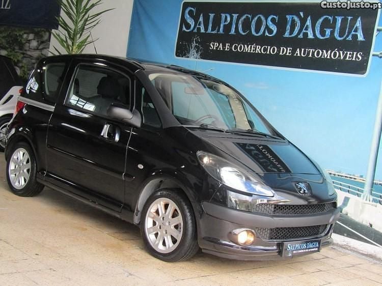 Preto Usado 2005 Peugeot 1007 Citadino | € 4.480 - Imagem 1/1
