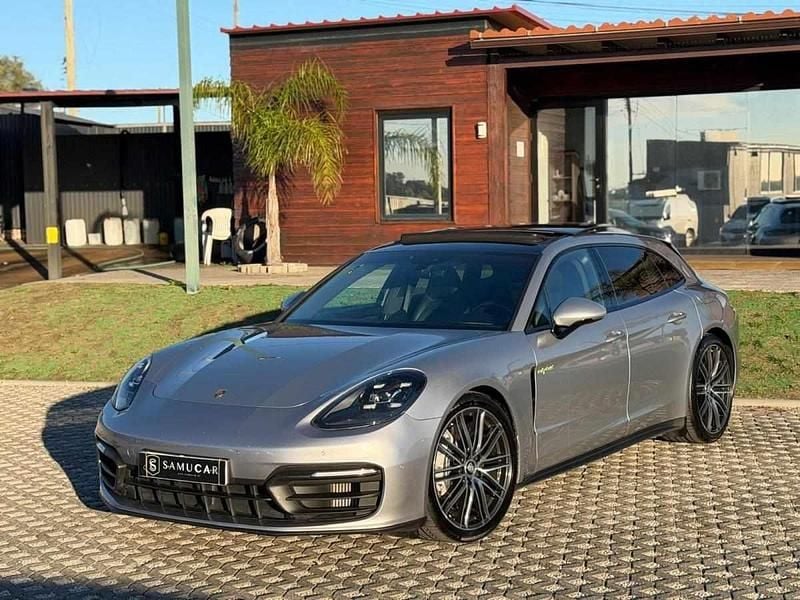 Cinza Usado 2021 Porsche Panamera Platinum Edition Carrinha | € 79.990 - Imagem 1/4