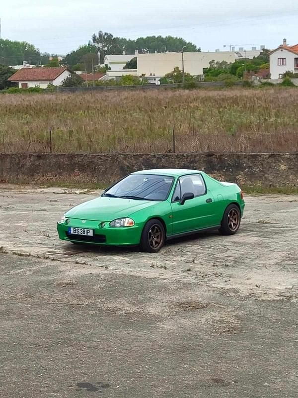 Usado Honda CR-X 125 HP (91 kW) 1994 Verde Cabrios