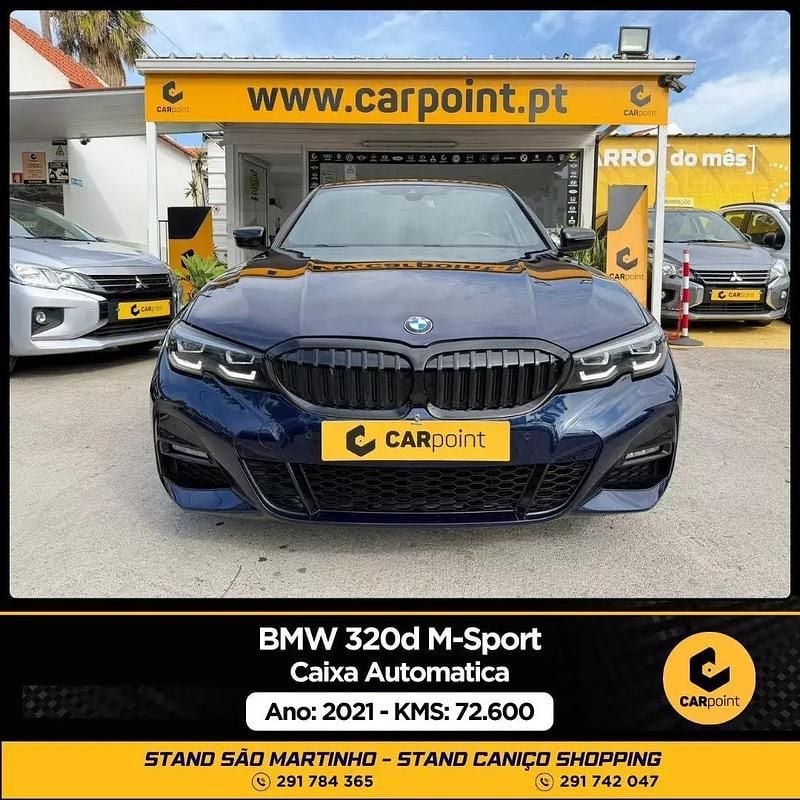 Azul Usado 2021 BMW 320 M Sport Citadino | € 39.900 (Preço justo) - Imagem 1/4