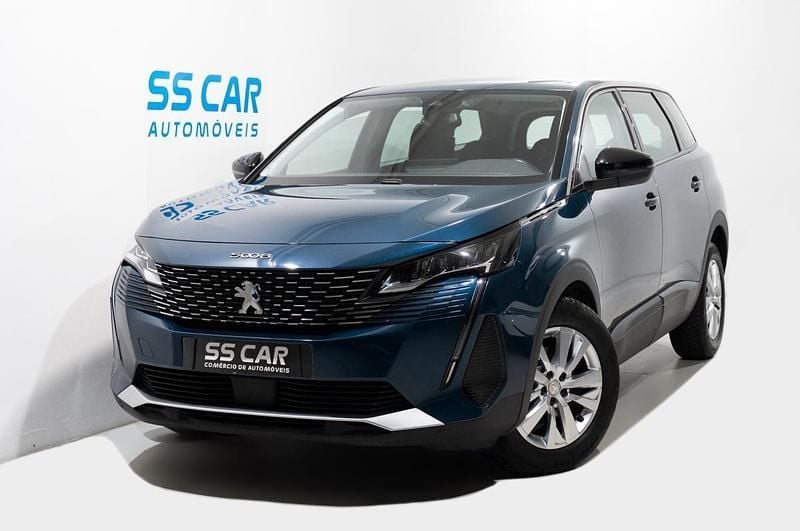 Azul Usado 2022 Peugeot 5008 Allure SUV | € 17.990 (Super Preço) - Imagem 1/4