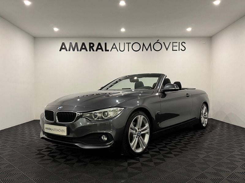 Cinza Usado 2015 BMW 420 Sport Line Cabrios | € 22.900 (Preço justo) - Imagem 1/4