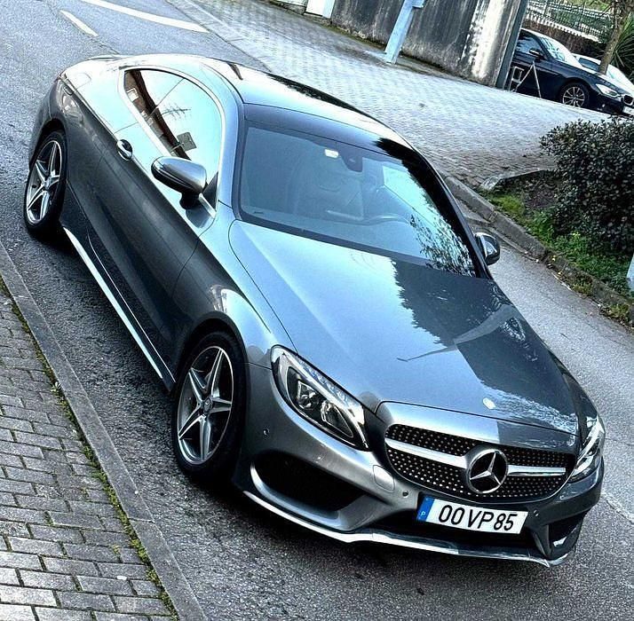Usado 2016 Mercedes 220 AMG line Coupé | € 22.500 - Imagem 1/4