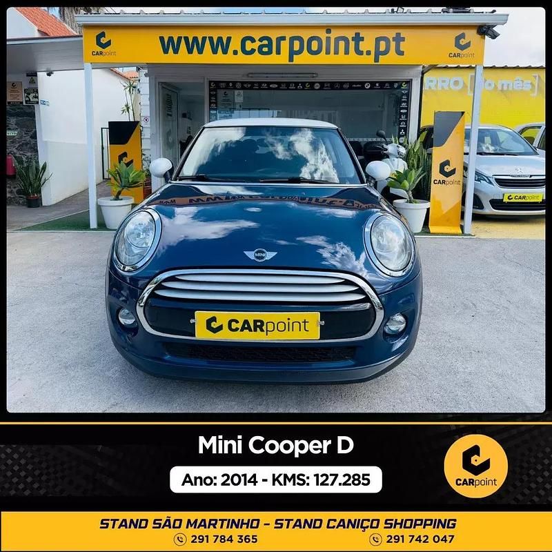 Azul Usado 2014 Mini Cooper D Citadino | € 15.900 (Preço elevado) - Imagem 1/4