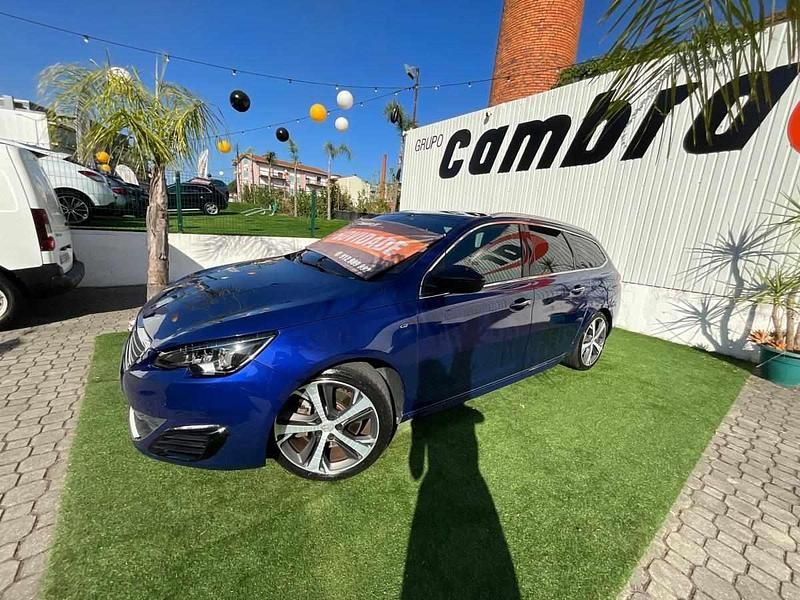 Azul Usado 2014 Peugeot 308 Carrinha | € 14.900 (Preço justo) - Imagem 1/4