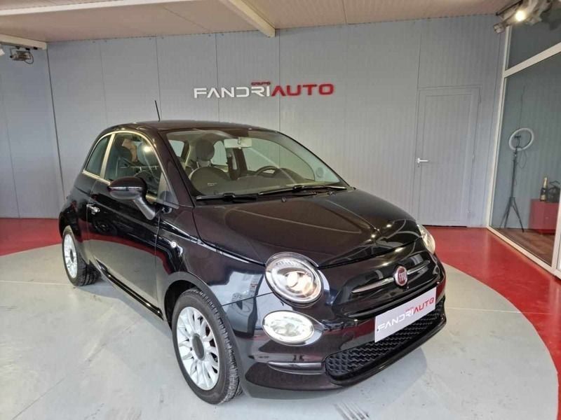 Preto Usado 2018 Fiat 500 Lounge Citadino | € 12.890 (Caro) - Imagem 1/4