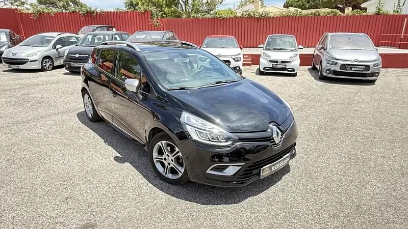 Preto Usado 2016 Renault Clio GrandTour GT-Line Carrinha | € 9.990 (Bom preço) - Imagem 1/4
