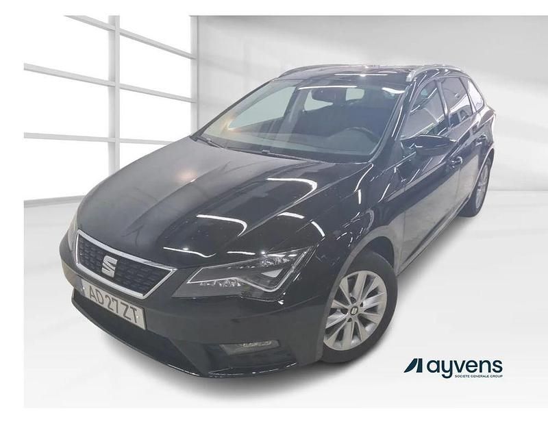 Usado Seat Leon ST 115 HP (84 kW) 2020 Preto Carrinha