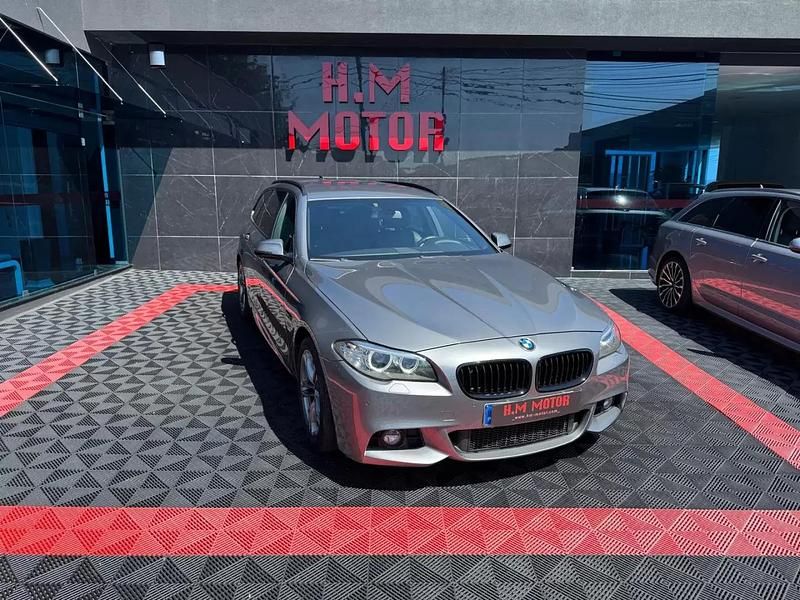 Cinzento Usado 2014 BMW 520 Carrinha | € 19.900 (Preço elevado) - Imagem 1/4