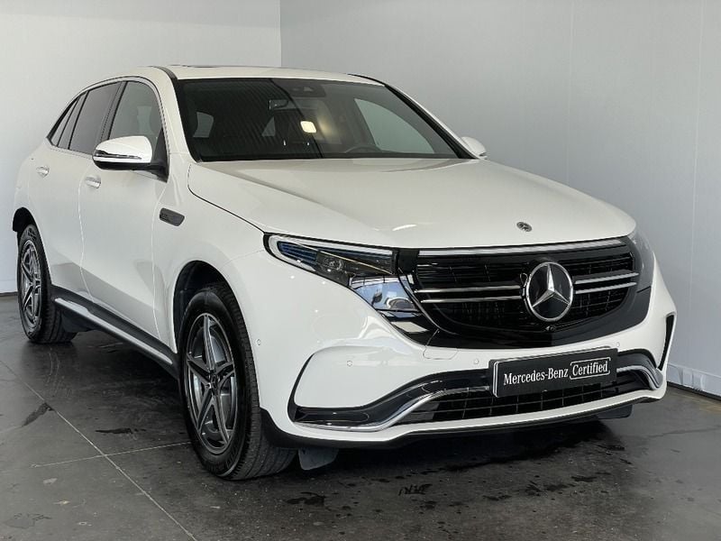 Branco Usado 2023 Mercedes EQC400 SUV | € 61.500 - Imagem 1/4