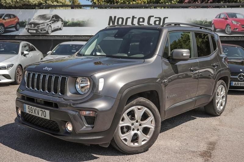 Cinza Usado 2019 Jeep Renegade Limited SUV | € 14.500 (Super Preço) - Imagem 1/4