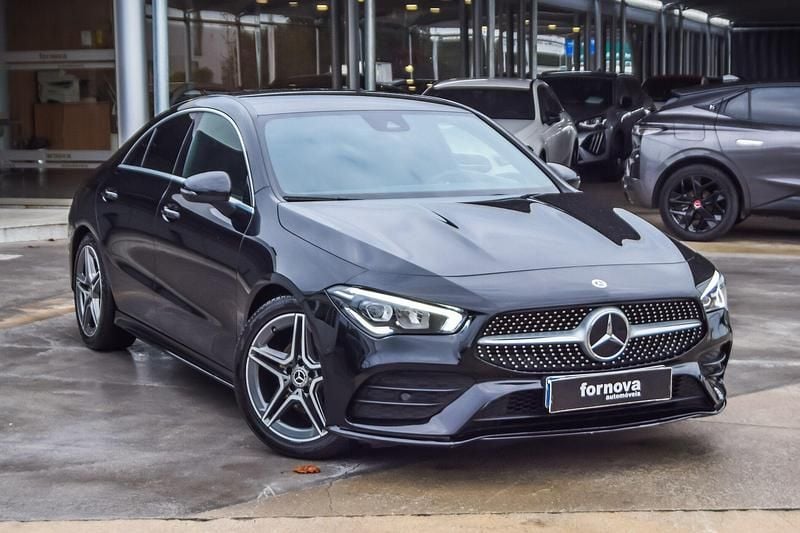Preto Usado 2023 Mercedes CLA180 AMG line Sedan | € 37.900 (Preço justo) - Imagem 1/4
