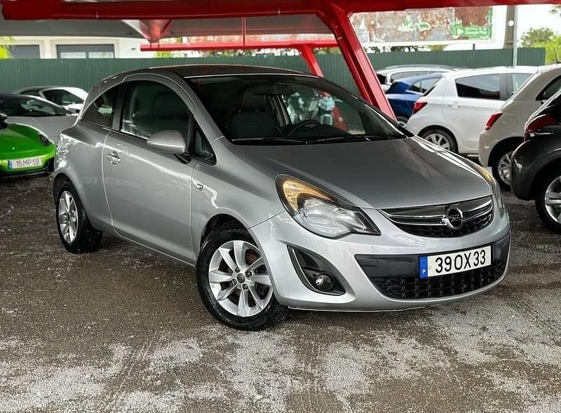 Cinza Usado 2014 Opel Corsa Citadino | € 9.950 (Caro) - Imagem 1/4