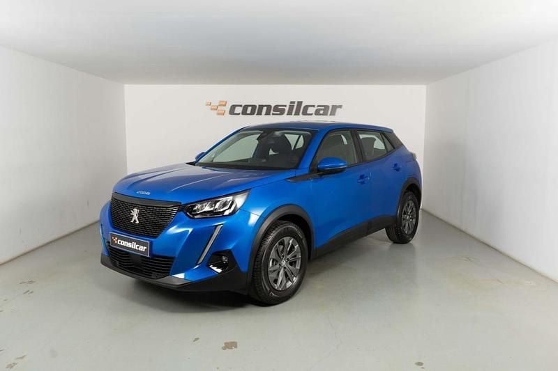 Azul Usado 2021 Peugeot 2008 Active SUV | € 15.980 (Bom preço) - Imagem 1/4