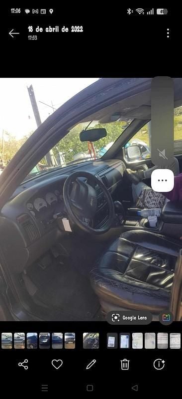 Usado Jeep Grand Cherokee 140 HP (102 kW) 2001 Azul SUV