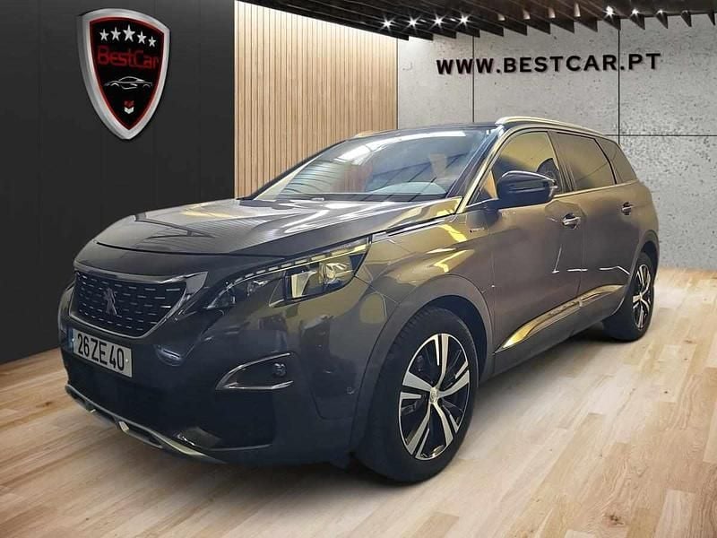 Cinzento Usado 2019 Peugeot 5008 Monovolume | € 20.950 (Bom preço) - Imagem 1/4