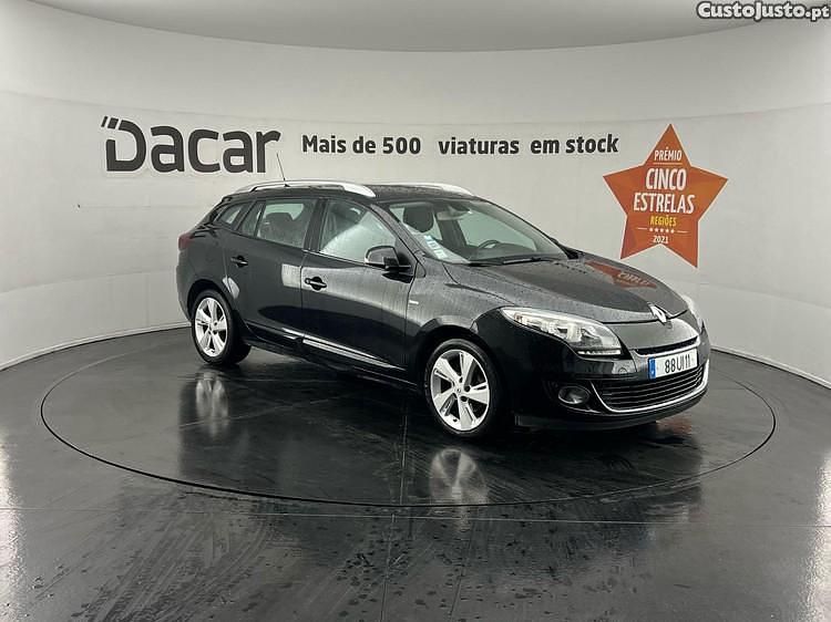 Preto Usado 2012 Renault Mégane GrandTour Bose Edition Carrinha | € 4.500 (Bom preço) - Imagem 1/1