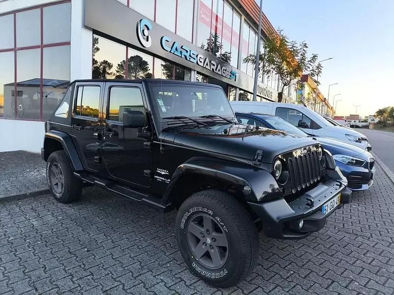 Usado Jeep Wrangler Unlimited Sahara 177 HP (130 kW) 2008 Preto SUV