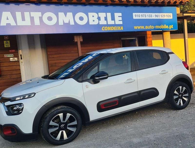 Branco Usado 2021 Citroën C3 Citadino | € 13.950 (Preço justo) - Imagem 1/4