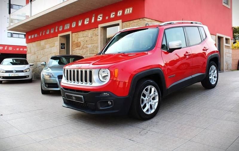 Vermelho Usado 2018 Jeep Renegade Limited SUV | € 15.990 (Preço justo) - Imagem 1/4