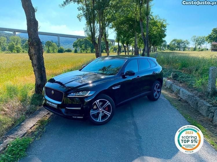 Preto Usado 2016 Jaguar F-Pace R-Sport SUV | € 31.500 (Preço justo) - Imagem 1/1