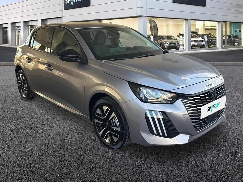 Usado Peugeot e-208 Allure 114 kW (156 HP) 2025 Cinza Citadino