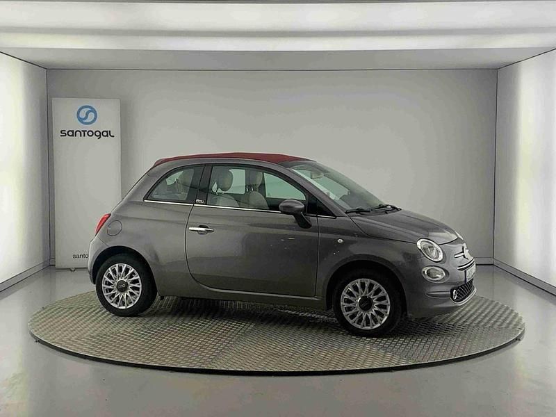 Cinza Usado 2019 Fiat 500C Lounge Cabrios | € 13.490 (Preço justo) - Imagem 1/4