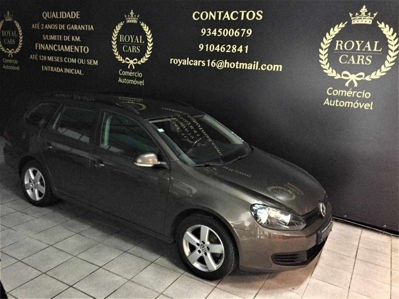 Castanho Usado 2012 VW Golf VII Trendline Carrinha | € 11.990 (Caro) - Imagem 1/4