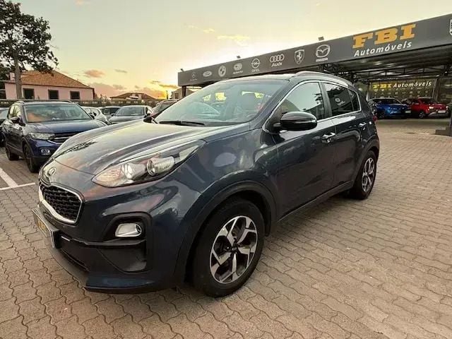 Azul Usado 2021 Kia Sportage SX SUV | € 24.900 (Preço justo) - Imagem 1/4