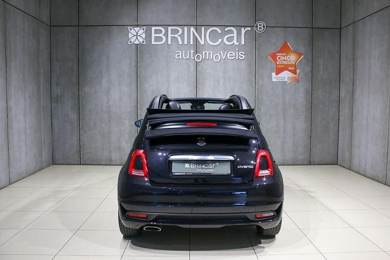 Usado Fiat 500C Connect 70 HP (51 kW) 2021 Preto Cabrios