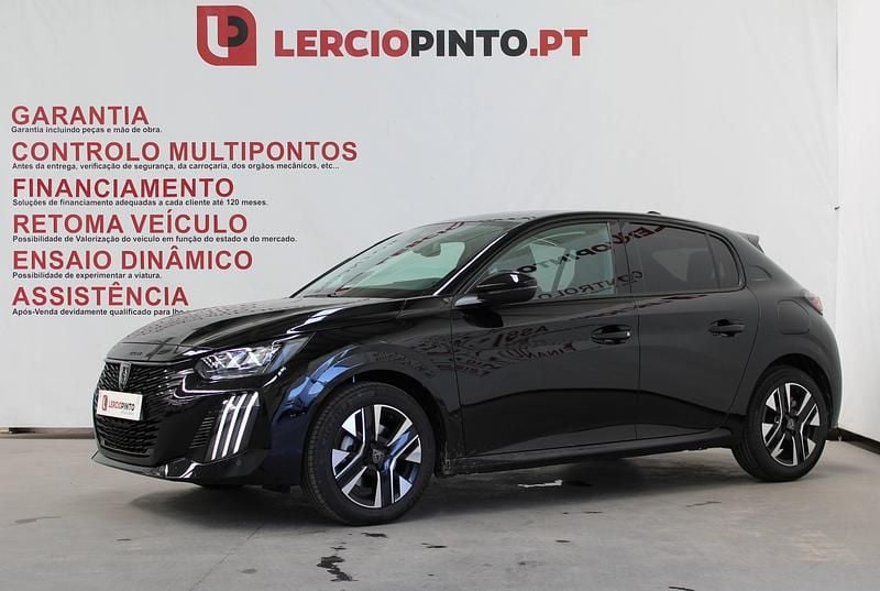 Preto Novo 2025 Peugeot 208 Allure Citadino | € 22.500 (Preço justo) - Imagem 1/4
