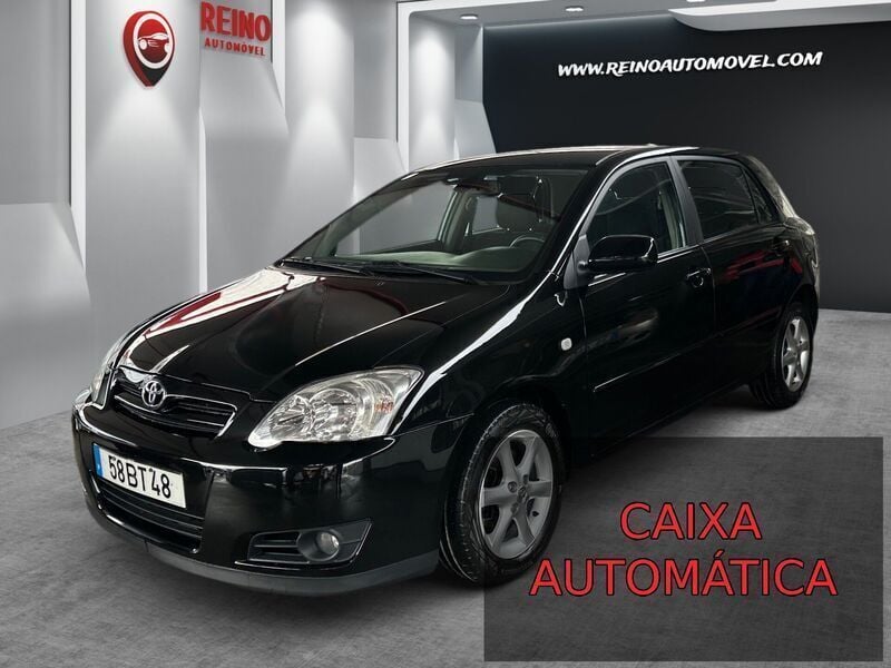 Preto Usado 2006 Toyota Corolla Sol Citadino | € 8.900 (Caro) - Imagem 1/4